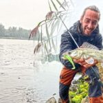 Angeln bei Regen